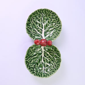 Cabbage Leaf Mini Platter