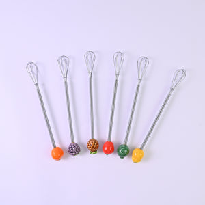 Mini Fruit Drink Whisk Set