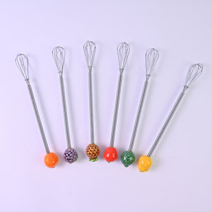 Mini Fruit Drink Whisk Set
