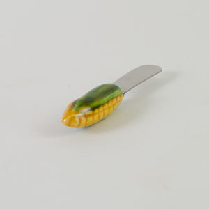 Sweetcorn Plate and Butter Knife Set