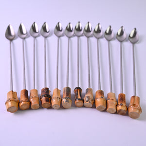 Bamboo Tipped Spoon Set