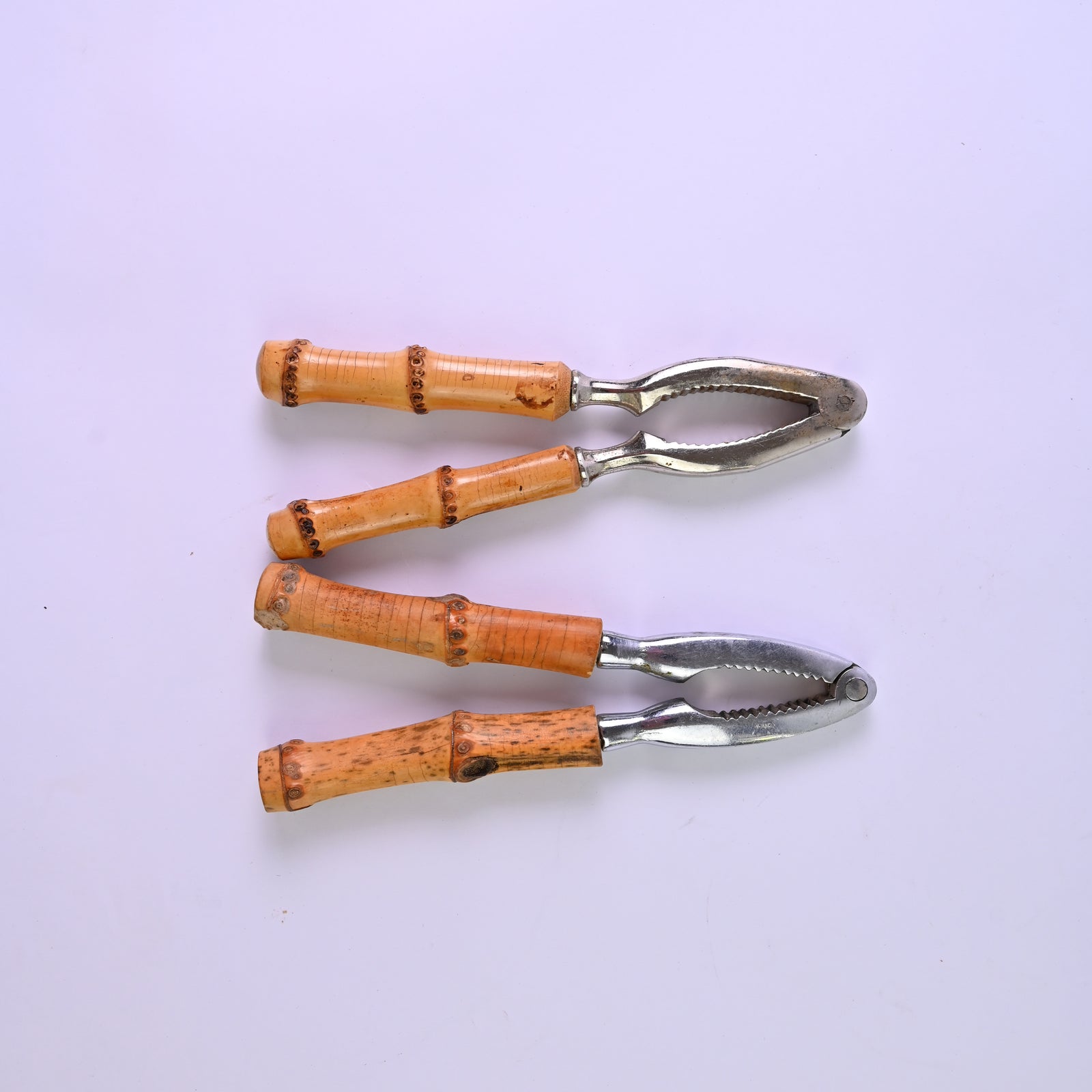 Bamboo Handle Nut Crackers