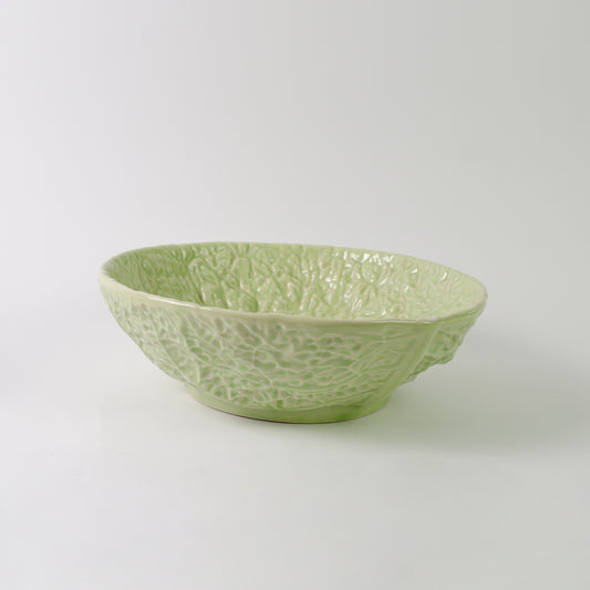 Portuguese Cabbage Leaf Bowl Set