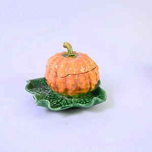 Vintage Pumpkin Pot