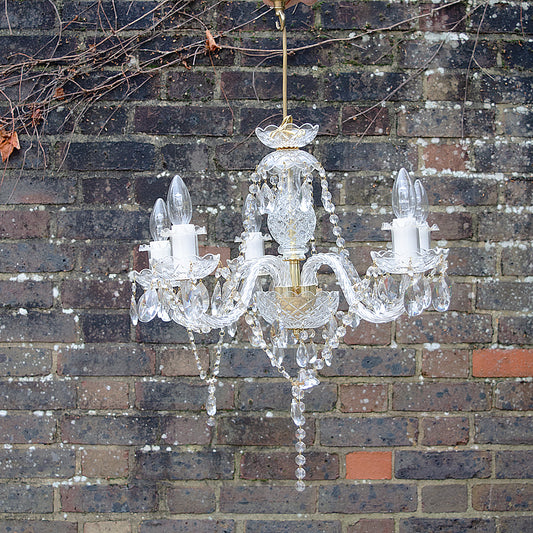 Decorative Vintage Italian Chandelier