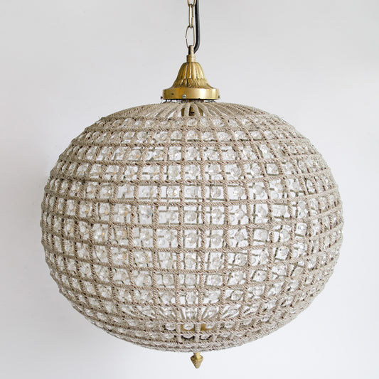 Mid Century large Italian Chandelier
