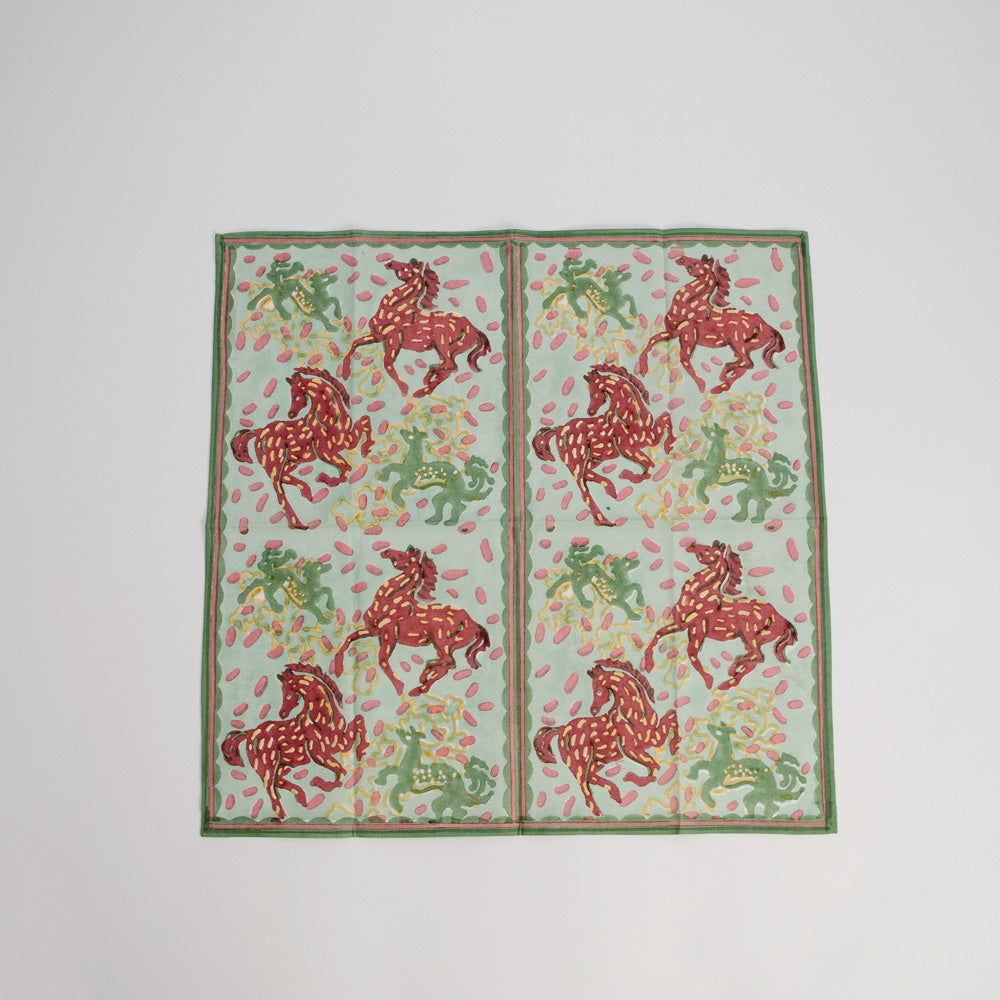 Beautiful Block Print Cotton Napkins