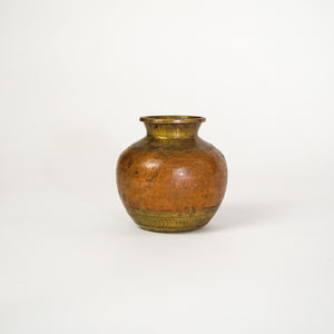 Hammered Copper Indian Water Carrier