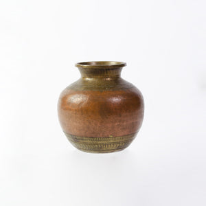 Hammered Copper Indian Water Carrier