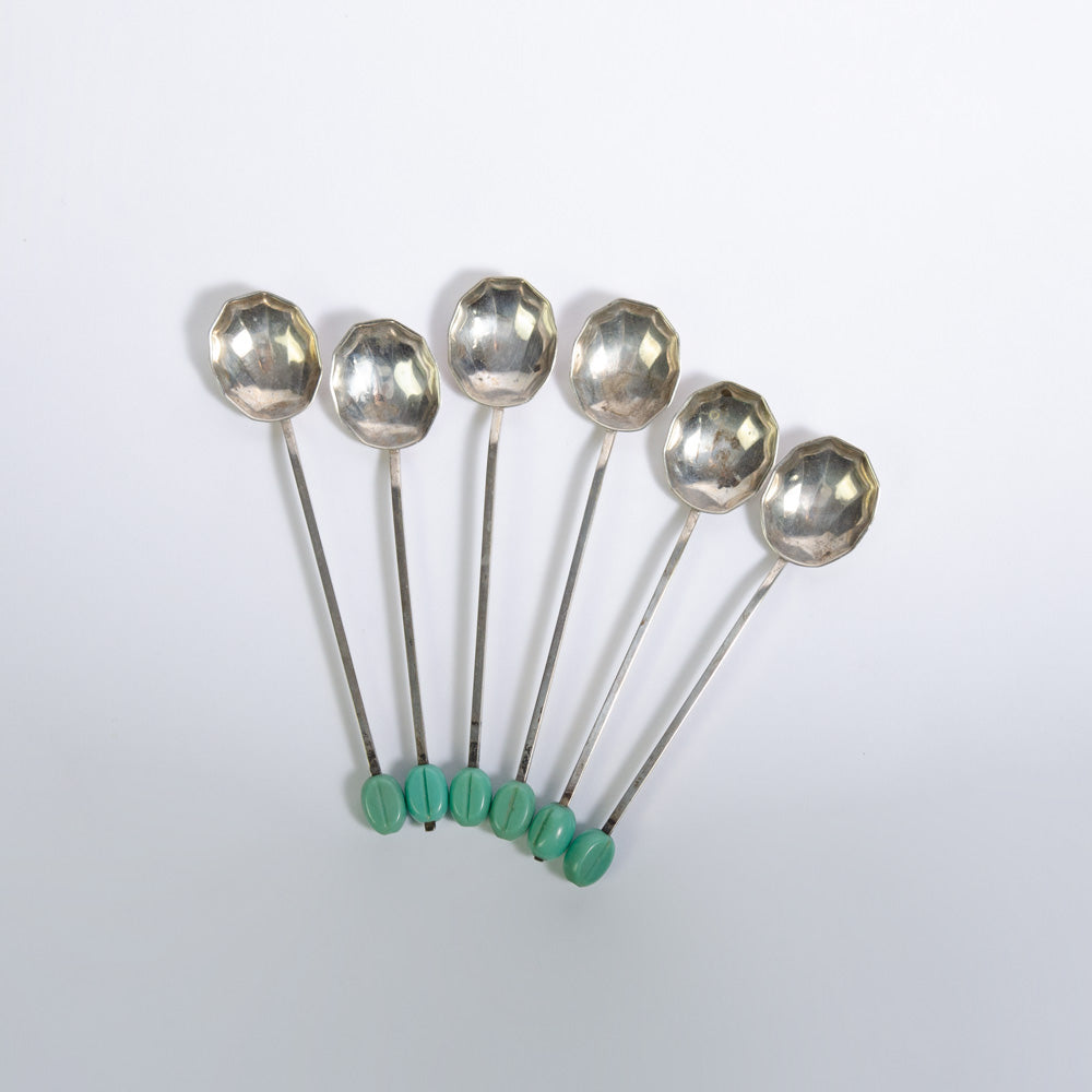 Set of Coffee Bean spoons