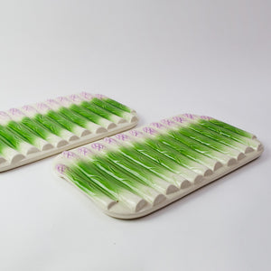 French Asparagus Serving Dish