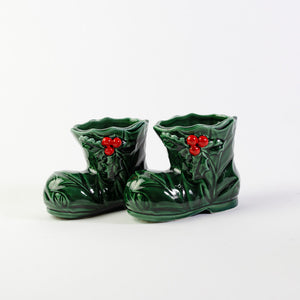 Vintage Christmas Boots