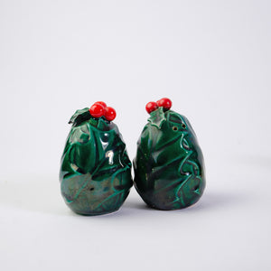 Vintage Christmas Salt and Pepper Shakers