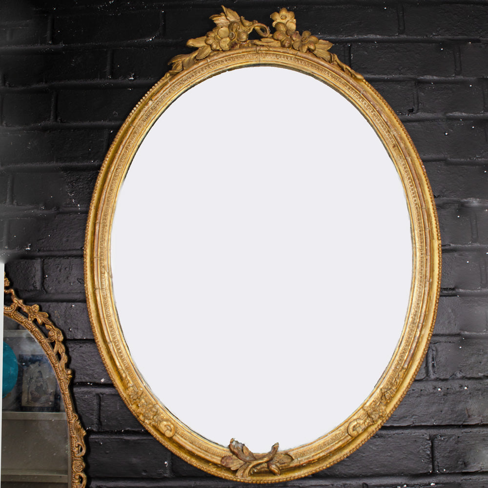 Decorative Carved Giltwood Mirror