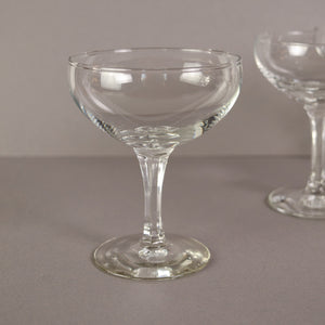 Set of Eight Vintage Champagne Coupes
