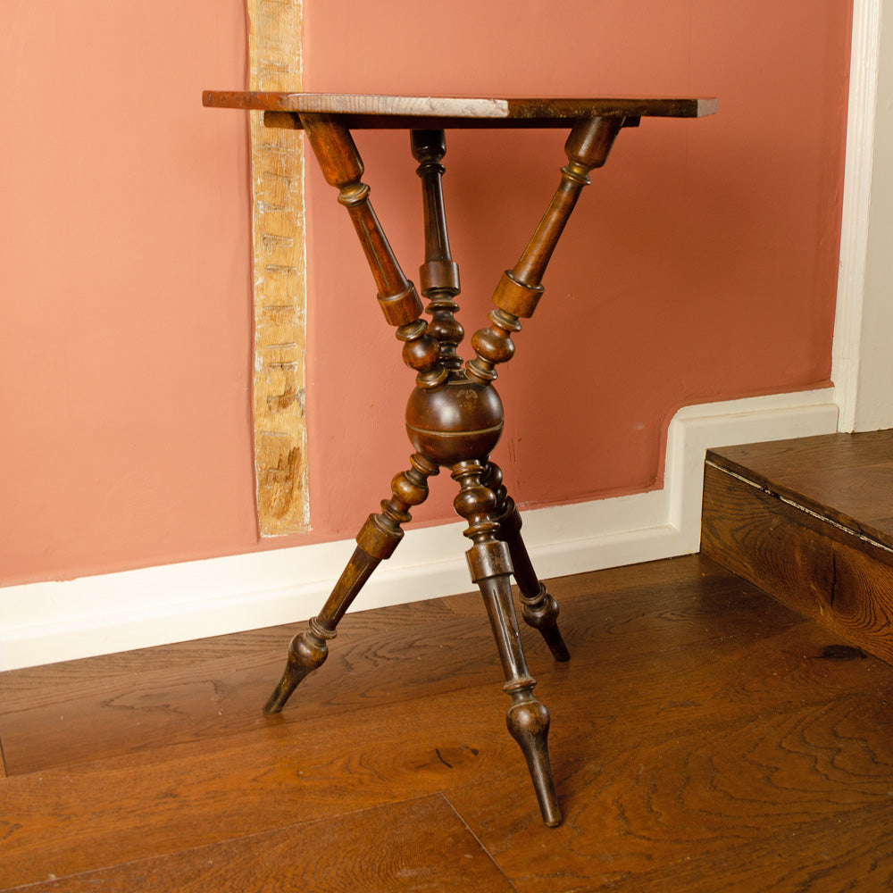 Rare 19th Century Tripod Gypsy Table