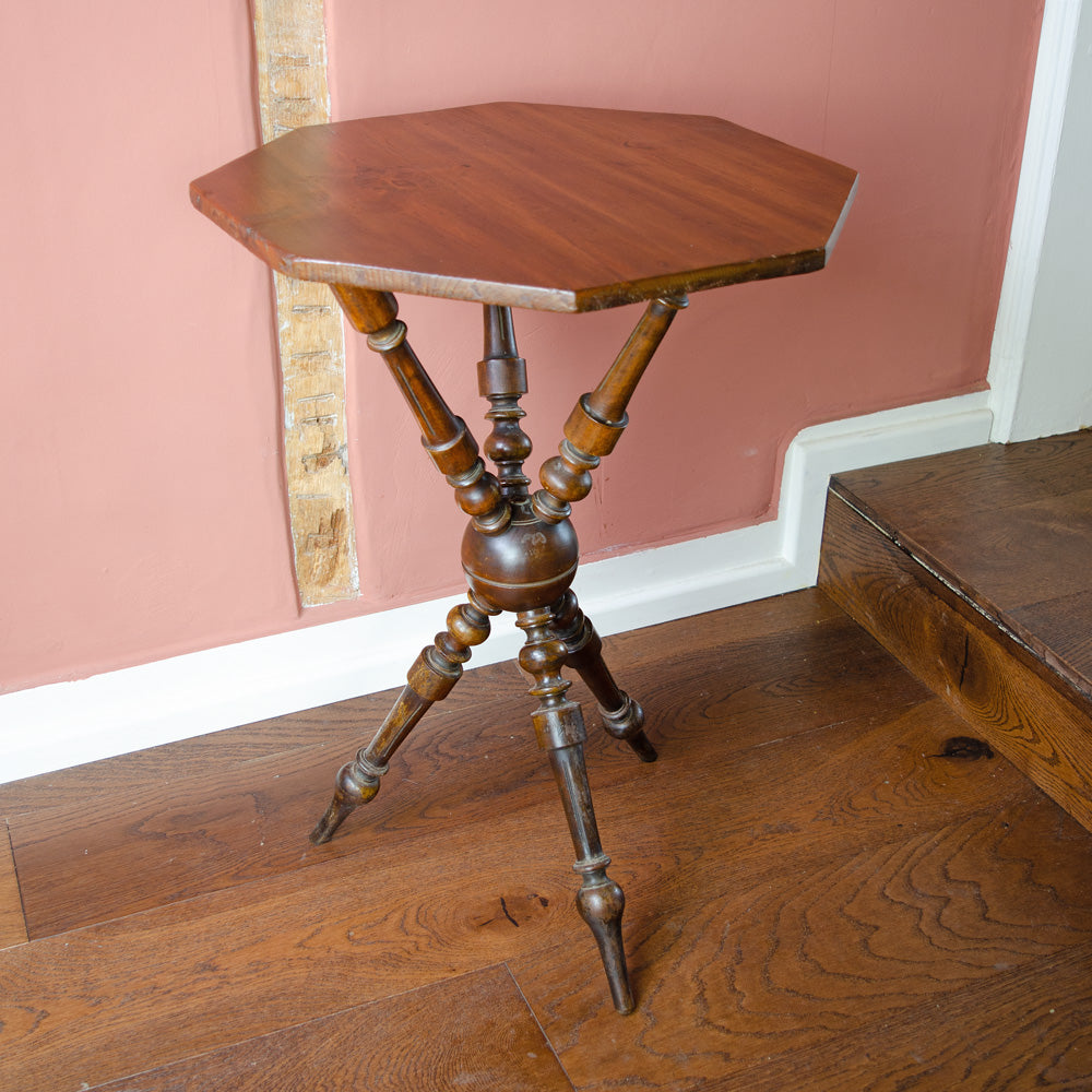 Rare 19th Century Tripod Gypsy Table