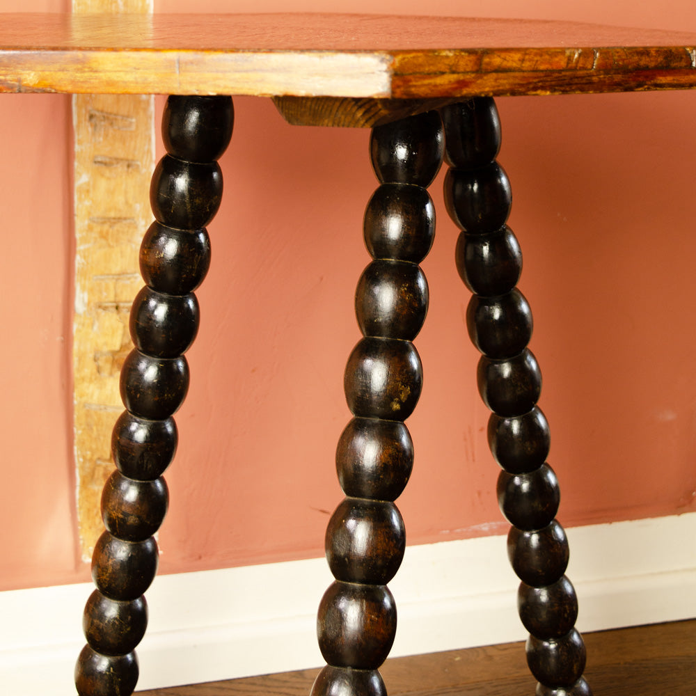 Sweet Occasional Victorian Bobbin Table