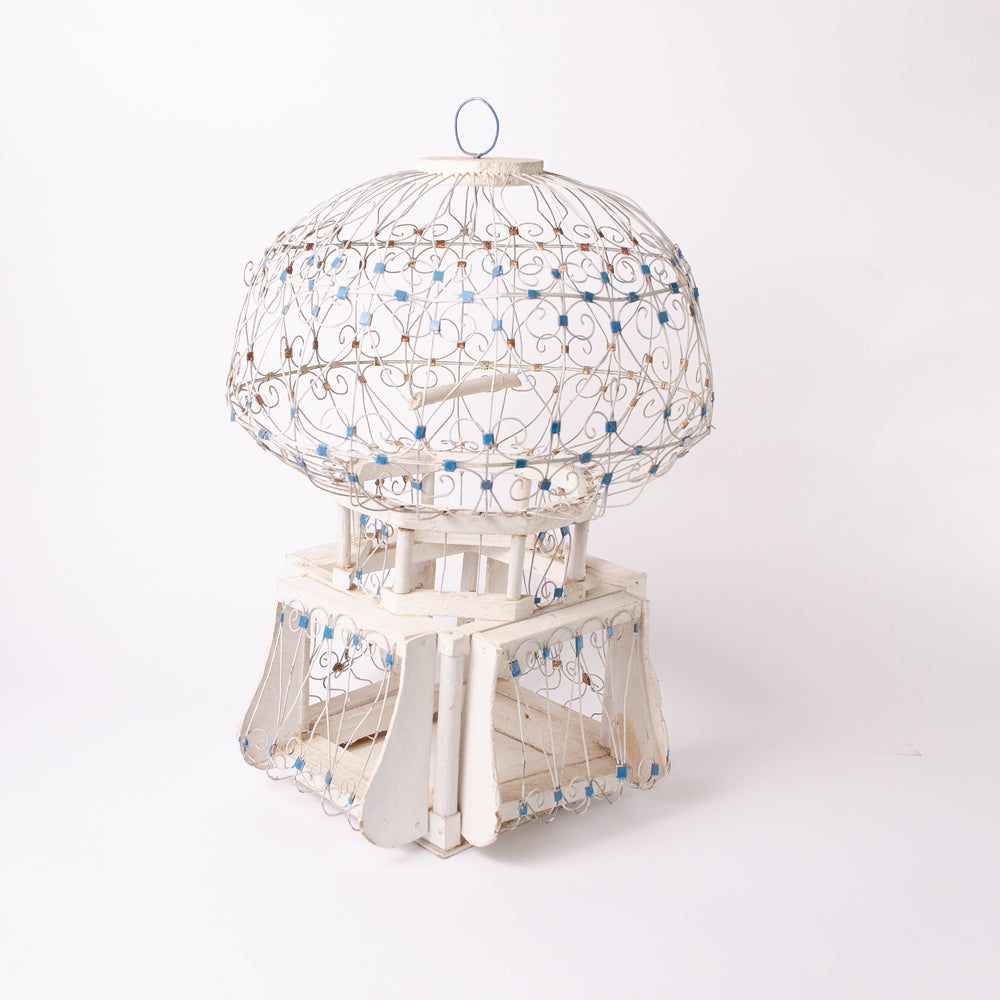 Vintage Moroccan Song Bird Cage
