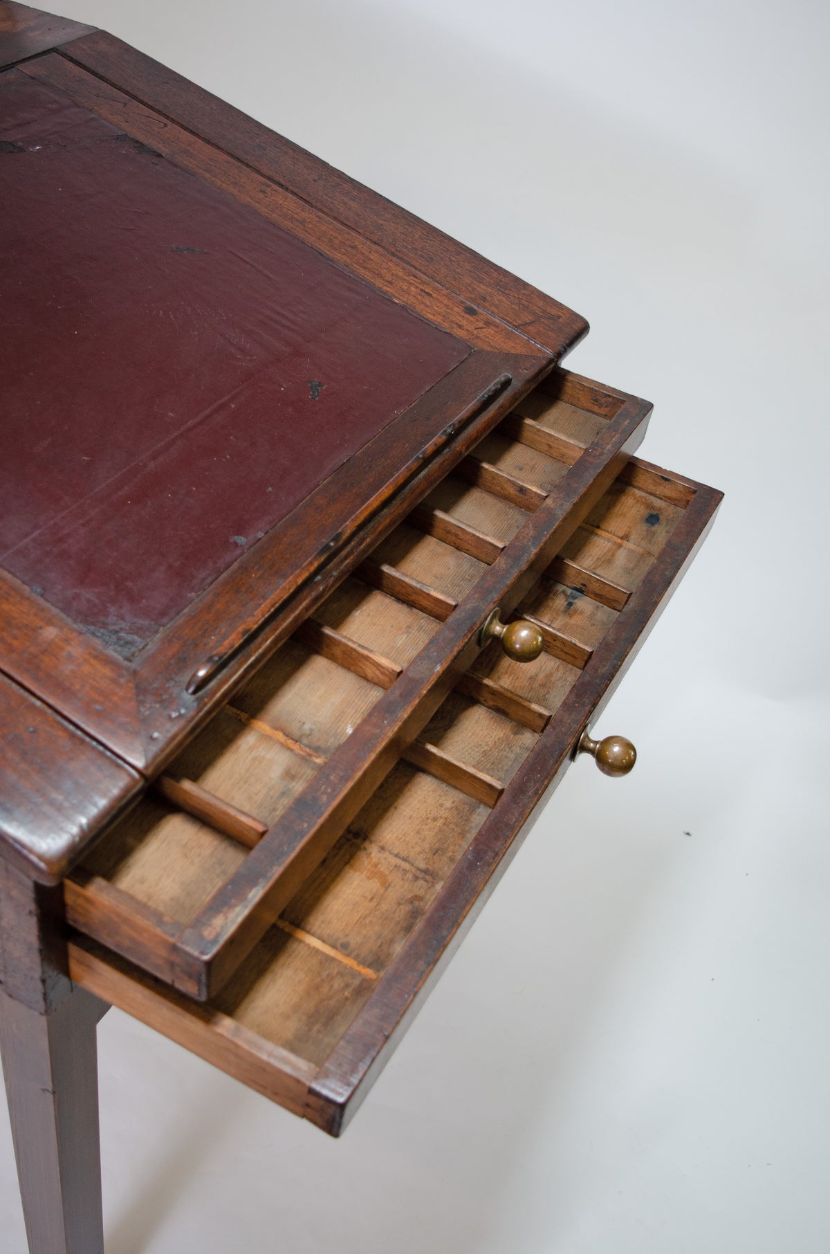 Small Two Drawer Mahogany Writing Bureau