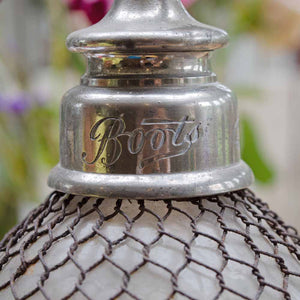 Beautiful Wire Mesh Soda Syphon - Collectable