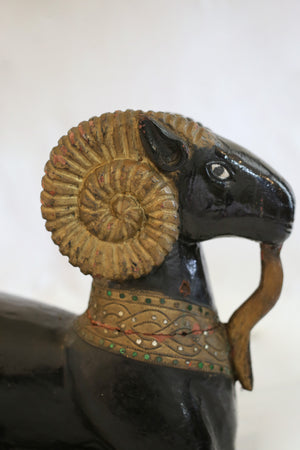 Extremely Rare Egyptian Two Headed Rams Sculptures