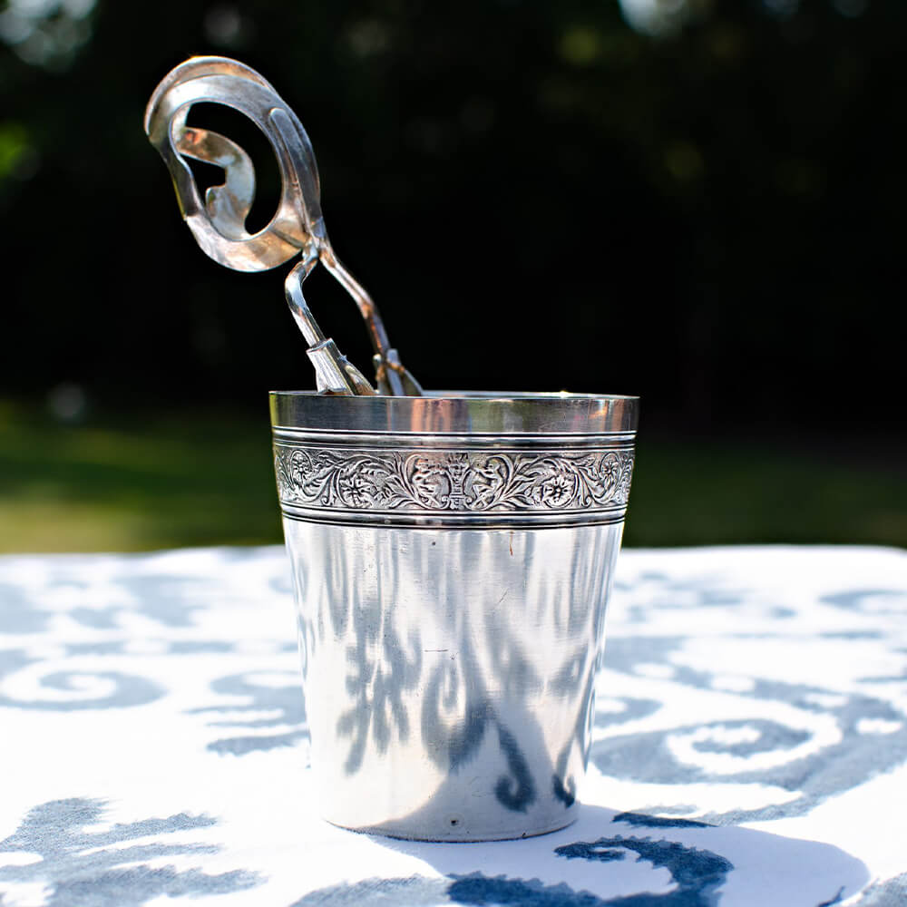 Charming Silver Plated Cocktail Cup
